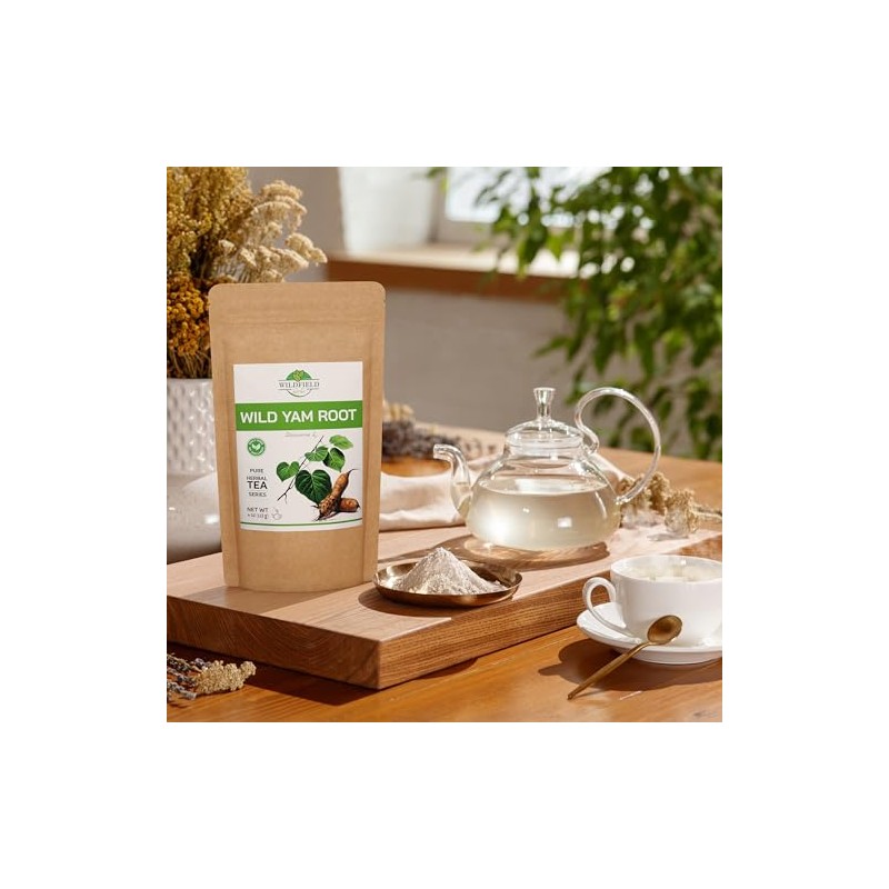 4 oz Wild Yam Root Herbal Tea (Dioscorea) - 113g