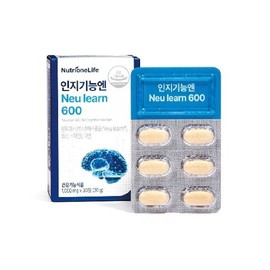 Nutrione Cognitive Function: Neulearn 600 2 Boxes (2 Months) [34369441] / 뉴트리원 인지기능엔 Neulearn 600 2박스(2개월분)[34369441]