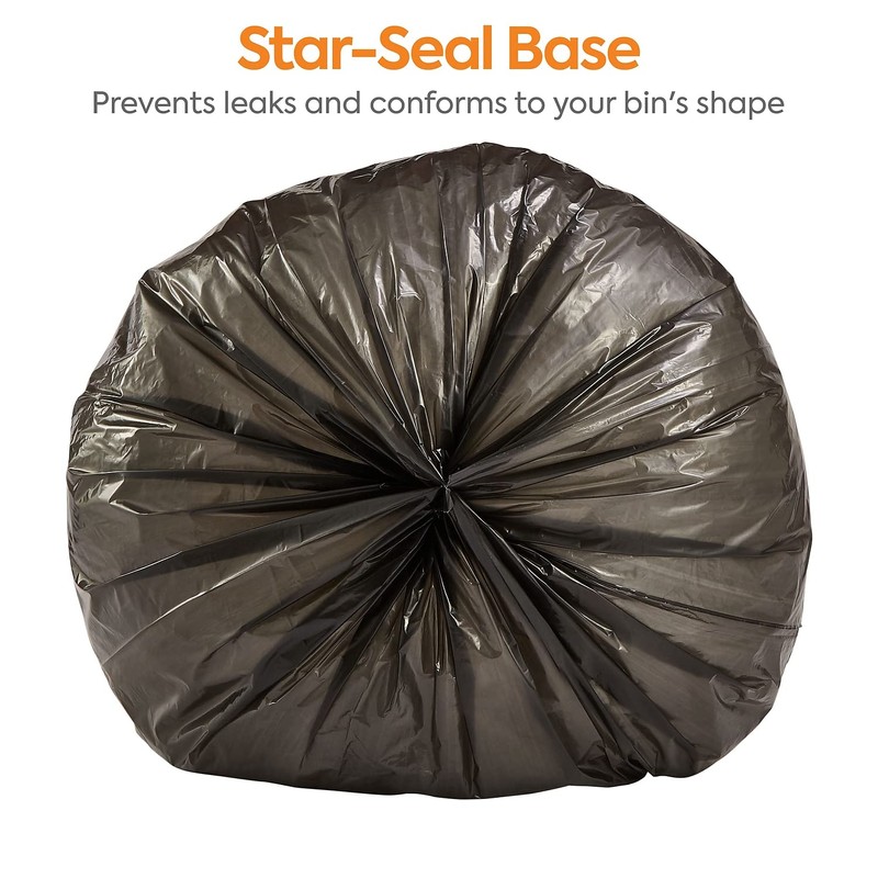 STAPLES COASTWIDE 364786 Trash Bags 10 Gallon 24X23 Low Density