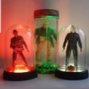 Night Light with Horror Film Resin Statue Inside Table Lamp