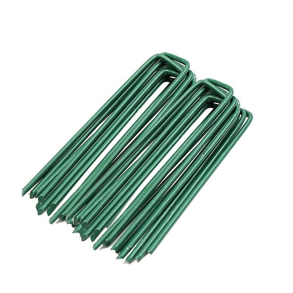 IME Garden Staples U Shaped Ground Anchors Stakes Pegs Pins
