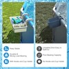 AROMUJOY Pool Storage Basket, Hanging Pool Side Basket, Multifunctional Pool