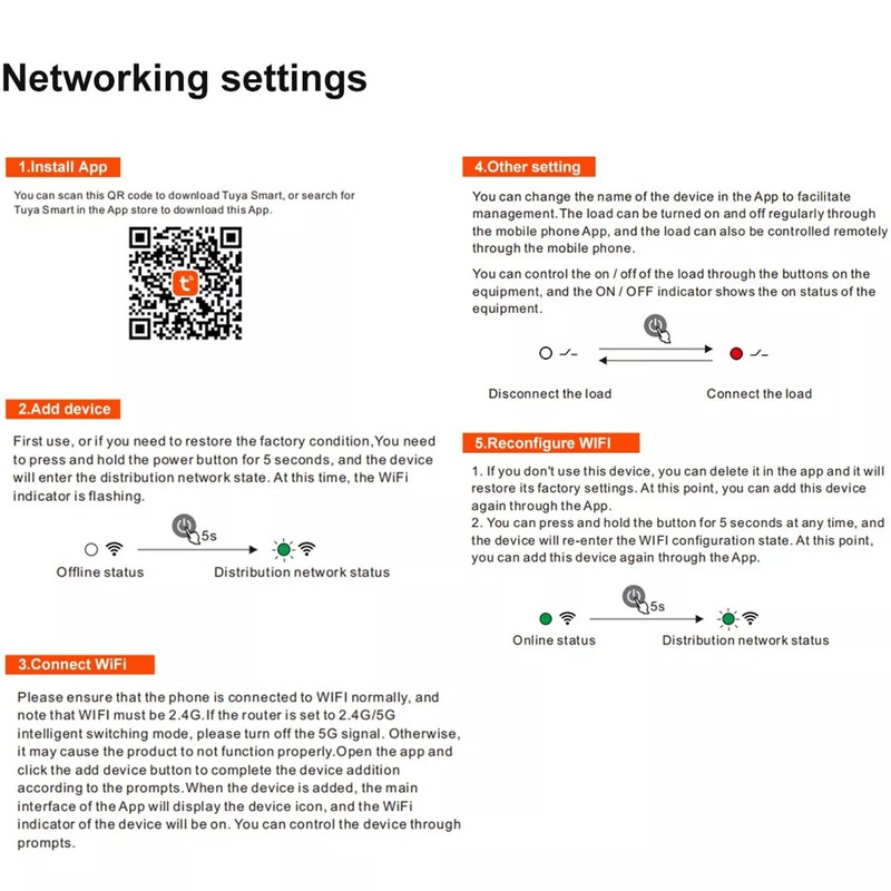 GEYA Intelligent Wifi Time Relay Switch Smart Home Wireless Remote