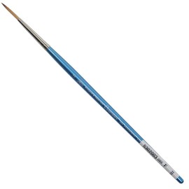 Winsor & Newton Brush, Wood, Transparent, no. 3 - 3 mm, round - Designers - brush, short handle