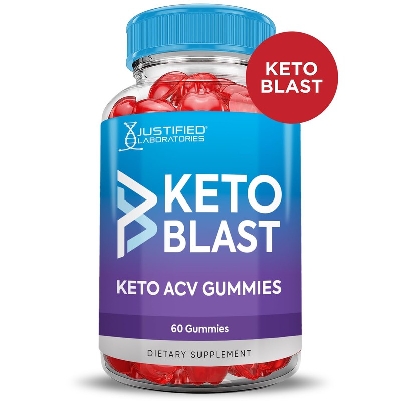 Justified Laboratories (10 Pack) Keto Blast Gummies 1000MG ACV Gummies