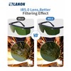 LANON Welding Safety Glasses,IR Filter Shade 5.0 Lens,Anti-Scratch & Anti-Impact,ANSI