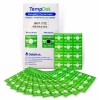 DeltaTrak 54126 TempDot High Temperature Dishwasher Thermal Labels, pack of