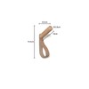 anaan "Forest Coat Hooks Wood with Leather Strap Wall Hook