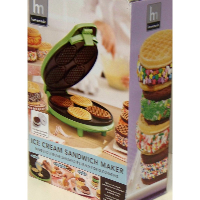Homemade Ice Cream Sandwich Maker
