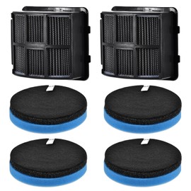KingBra 2 Post + 4 Foam & Felt Filter Replacement Filters Compatible with Bissell MultiClean Lift-Off Pet Vacuum 2998 31259 31269 2999 2849 3000 3057 28492 3399 2852 3125W 28524 2920 3059,Part 1625641