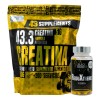 Creatina Monohidratada 1kg + Quemador Extremo Grasa Corporal