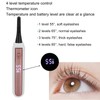 Electric Eyelash Curler USB Rechargeable 4 Level Temp Heated Eyelash