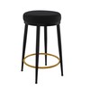 Ball & Cast Modern Metal Frame Round Bar Stools 24