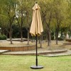 Sunnyglade 7.5' Patio Umbrella Outdoor Table Market Umbrella with Push