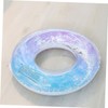 SUPVOX 1Pc Colorful Inflatable Swimming Ring for Adults Fun Pool