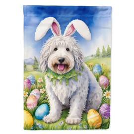 Caroline's Treasures DAC5091GF Komondor Easter Egg Hunt Garden Flag Mailbox Flag Decorative Yard Flag Banner Outside Patio Artwork Yard Flower Beds, Garden Size, Multicolor