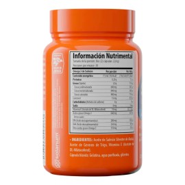 Omega 3 Salmón Alaska + Vitamina E Solanum 60 Cápsulas