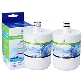 2X AH-L5P Compatible for LG LT500P Water Filter, 5231JA2002A, GEN11042FR-08, ADQ72910901, Premium Fridge Filter
