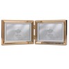 Lawrence Frames Classic Bead Picture Frame, 6x4 Double, Gold
