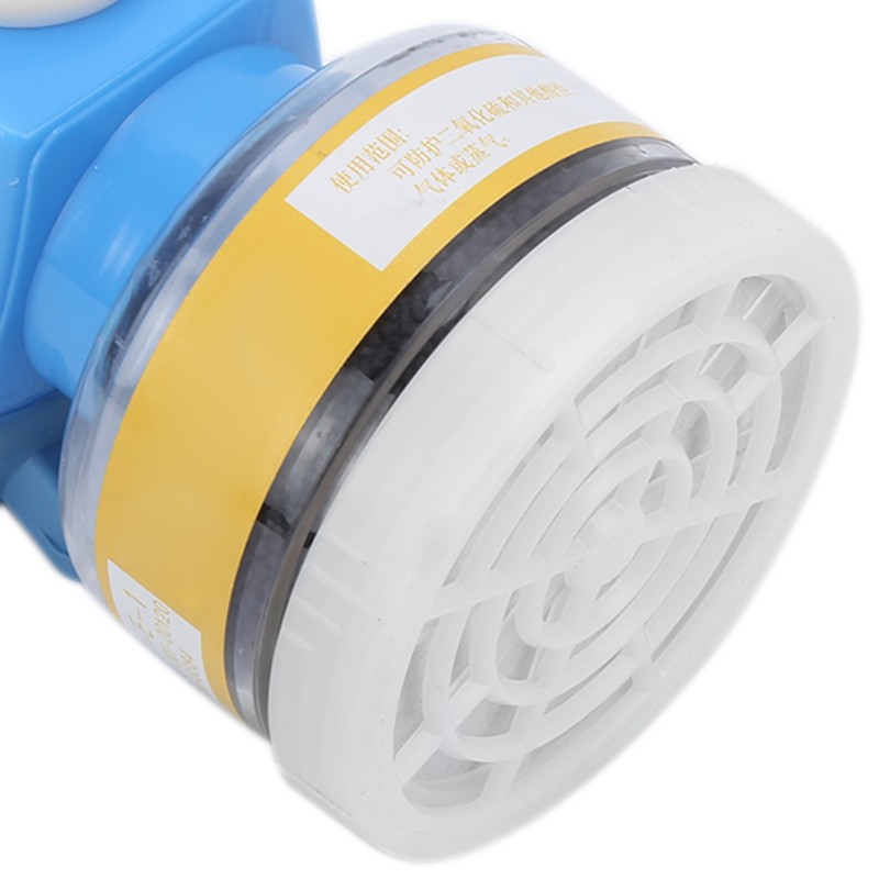 Mouth Cover Silicone Flexible for Acid Gases Vapors Sulfur Dioxide