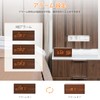 Alarm Clock, Desktop, Digital, Multi-functional, Wood, Qi Wireless Charger, Snooze,
