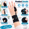Adjustable Finger Splint – Knob-Control Support Brace for Index, Middle,