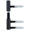 Door Hinge TB 2064 Black 2-Piece Powder Coated with Nylon