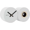 Karlsson Wall Clock Duo Cuckoo - White (KA5789WH)