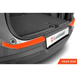 Luxshield Boot Sill Protector Film for Volvo XC40 1 (I) 536 I 2017-2025 - Bumper Protection, Scratch Protection, Paint Protection Film - Transparent