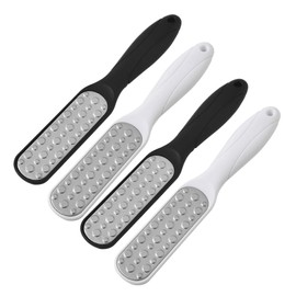 Ipetboom 4Pcs Double Sided Foot File Professional Pedicure Tool for Callus Removal Foot Care Scrubber for Hard Cracked Skin for Men Women Elderly