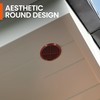 25 x Brown Plastic 70mm Round Soffit Air Vents/UPVC Push