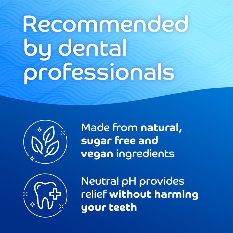 OraCoat XyliMelts Dry Mouth Relief Moisturizing Oral Adhering Discs 40