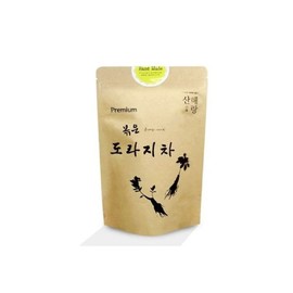 자연이 키운 국내산 프리미엄 수제 볶은 도라지차 Premium Handmade Roasted Bellflower Tea Grown by Nature in Korea