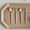 Notdam [Department Store Gift Packaging] Organic Western Teaspoon Teafork 4P