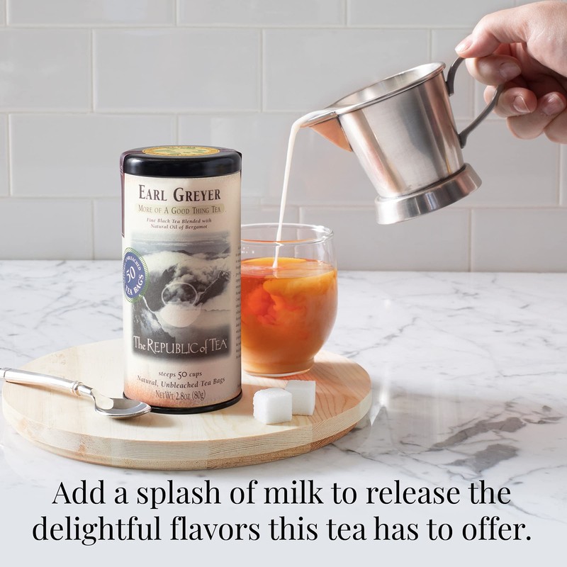 The Republic of Tea - Earl Greyer Black Tea Tin,