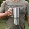 X-PAC 64oz Double Vacuum Wall Stainless Steel Tumbler Travel Mug
