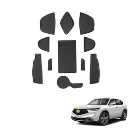 2025 ADX Door Slot Mats,for Acura ADX 2025 Accessories Anti-Slip Interior Rubber Mats Center Console Liner Compatible with 2025 Acura ADX(11PCS/Sets)