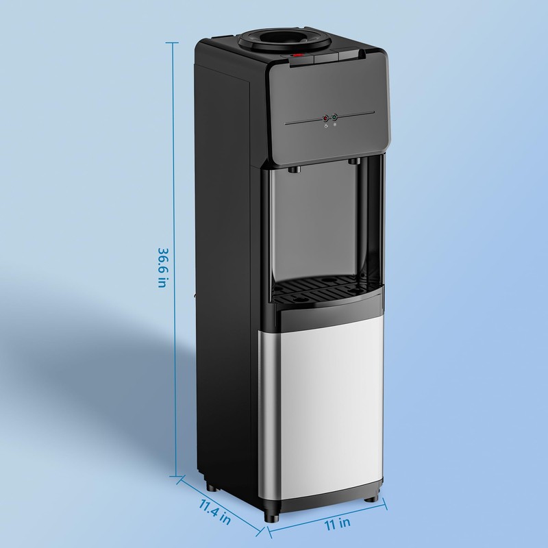 Euhomy Top Loading Water Dispenser, Hot and Cold Water Cooler