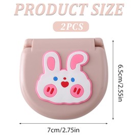 KGDUYC 2 Piece Mini Sewing Project Set, Portable Travel Sewing Repair Accessories with Cute Heart-Shaped Foldable Case for Home Travelers, Bride, Emergencies, Beginners, DIY Tool Accessories