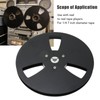 1/4 7 Inch Empty Aluminum Alloy Take Up Reel to