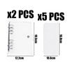 2 Piece Binders and 5 Piece Binders, Clear PVC Binders,