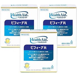 Morishita Jintan Health Aid Biffina R (Regular) 60-day supply (60 bags) 3-pack [Bifidobacteria, Lactic acid bacteria, Intestinal flora supplement, Functional food]