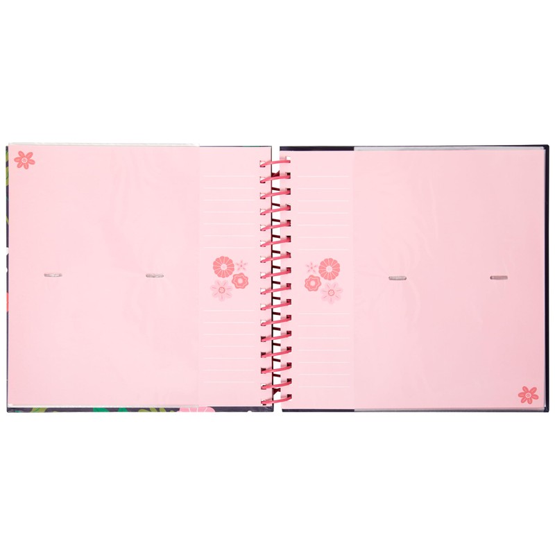 C.R. Gibson Blooming Beginnings Gender Neutral Baby Photo Album Book,