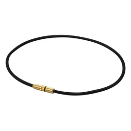 fighting Necklace (Phiten) Rakuwa Magnetic Titanium Necklace with 50 cm + Power Tape 6 Mark, 50-Pack , gold