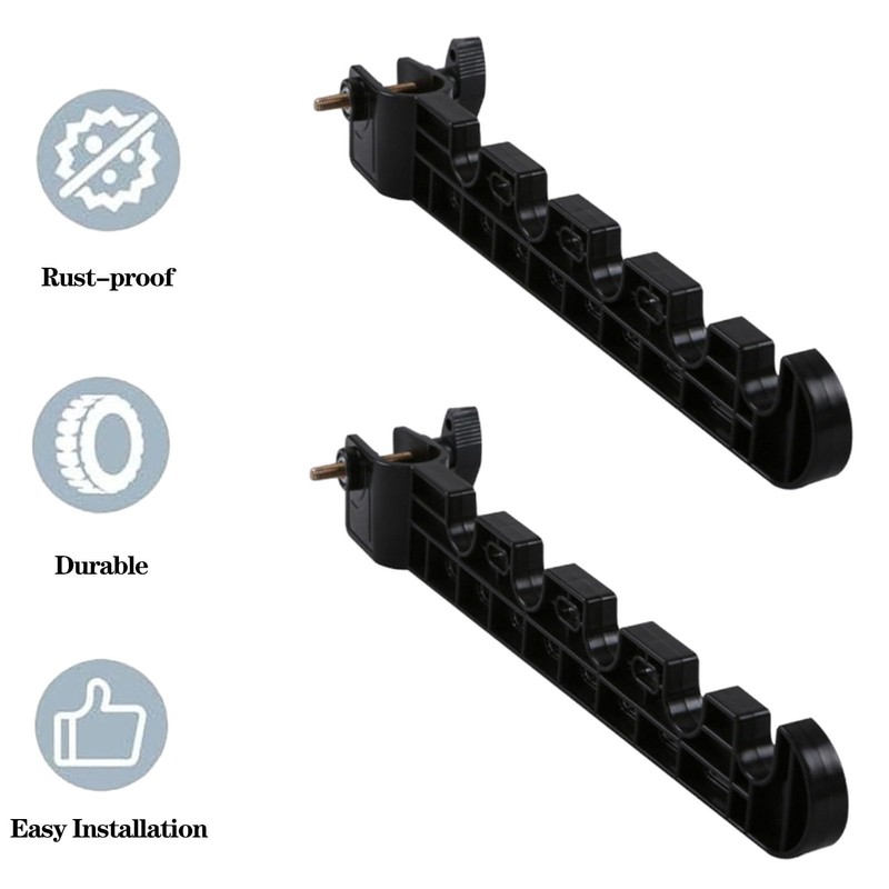 2 Pcs RV Clothes Drying Rack, Plastic RV Ladder Clothes