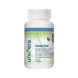 Femme Vitale - Natural Relief for Hot Flashes & Night Sweats | Hormone Balance Support - 60 Count