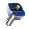 ORIA Bluetooth 5.3 FM Transmitter for Car, Wireless Radio Transmitter