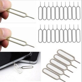 Pack of 100 Sim Card Tray Removal Tool PINS For all Type of smart Phones, Ejector Opening Tool, Tray Eject Pins Needle Opener, Universal Sim Ejector Tool for Mobile Phones Tablets, Sim Card extractor.