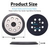 5 Inch Replacement Sander Pads Hook and Loop, 5" 8