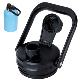 Jug Lid for RTIC One Gallon and Half Gallon Jugs - Improved Replacement Lid, BPA Free, Leak-Proof, Wider Rubber Grip Thicker Steel and Better Gasket